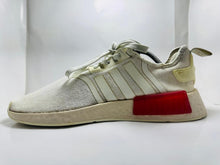 Adidas NMD_R1 White Tint Glory Red Semi Lucid Blue Shoes (250)