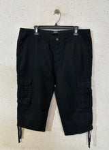 Denim Co Linen Cargo Short