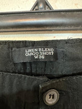 Denim Co Linen Cargo Short