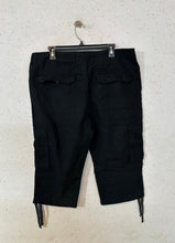 Denim Co Linen Cargo Short