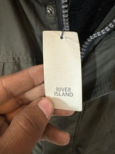 River Island Inner Fleece Long Poly Jacket (1977)