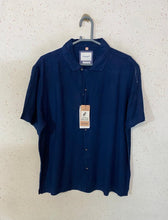 Denim Flower Half Sleeves Shirt